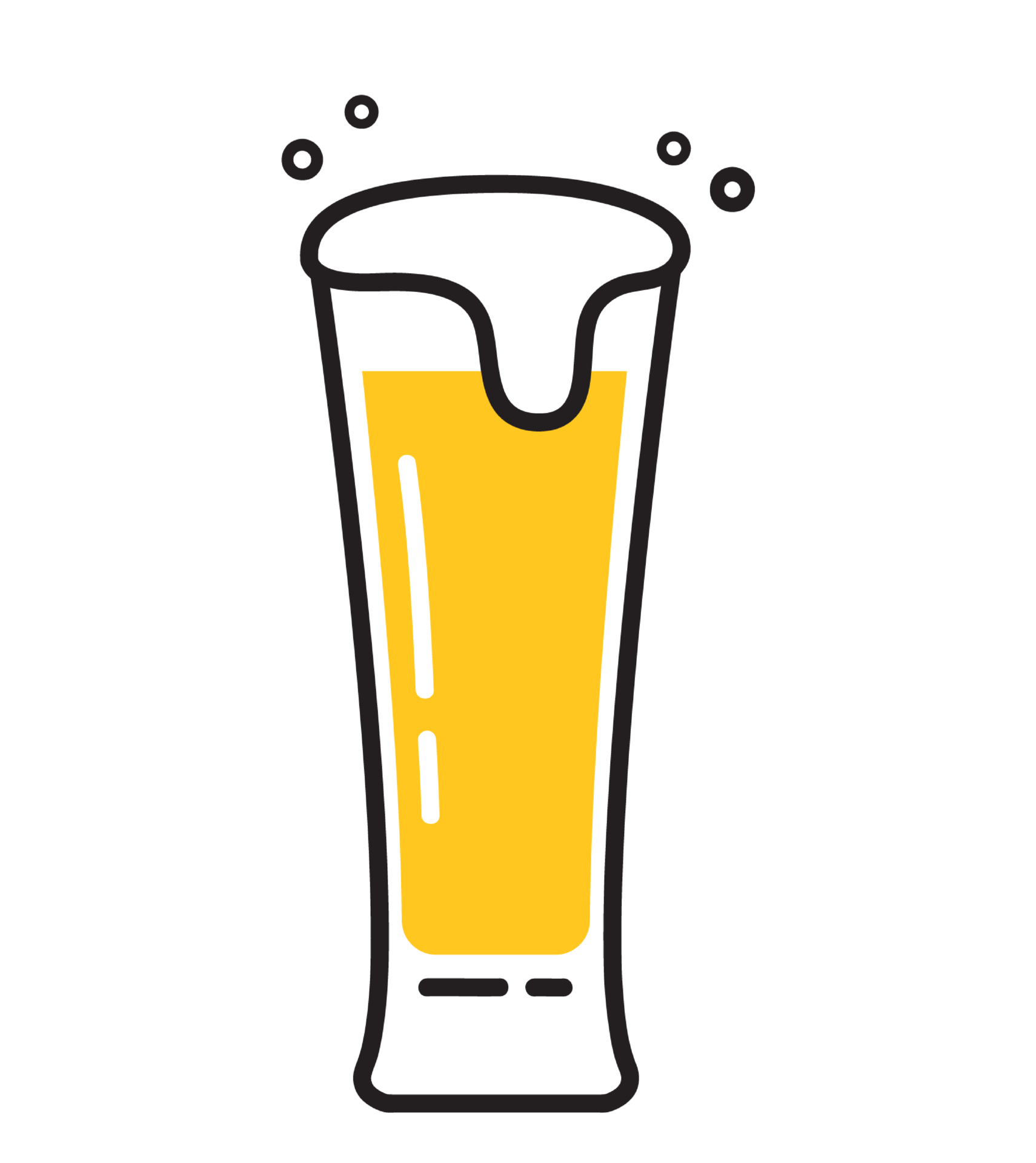 beer glassware illustration 12621488 PNG