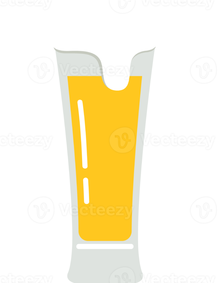 ilustración de cristalería de cerveza png