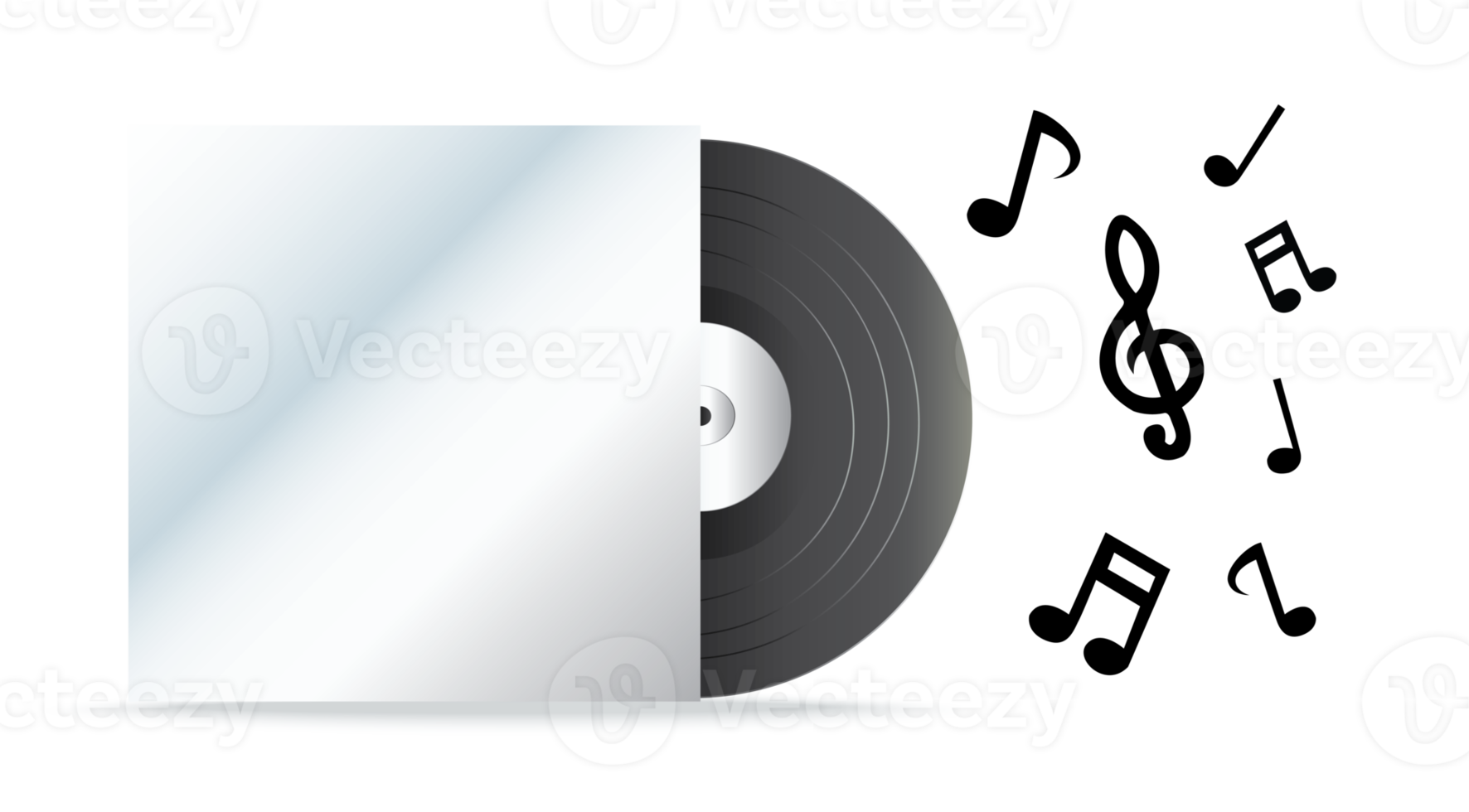 the empty cover record png