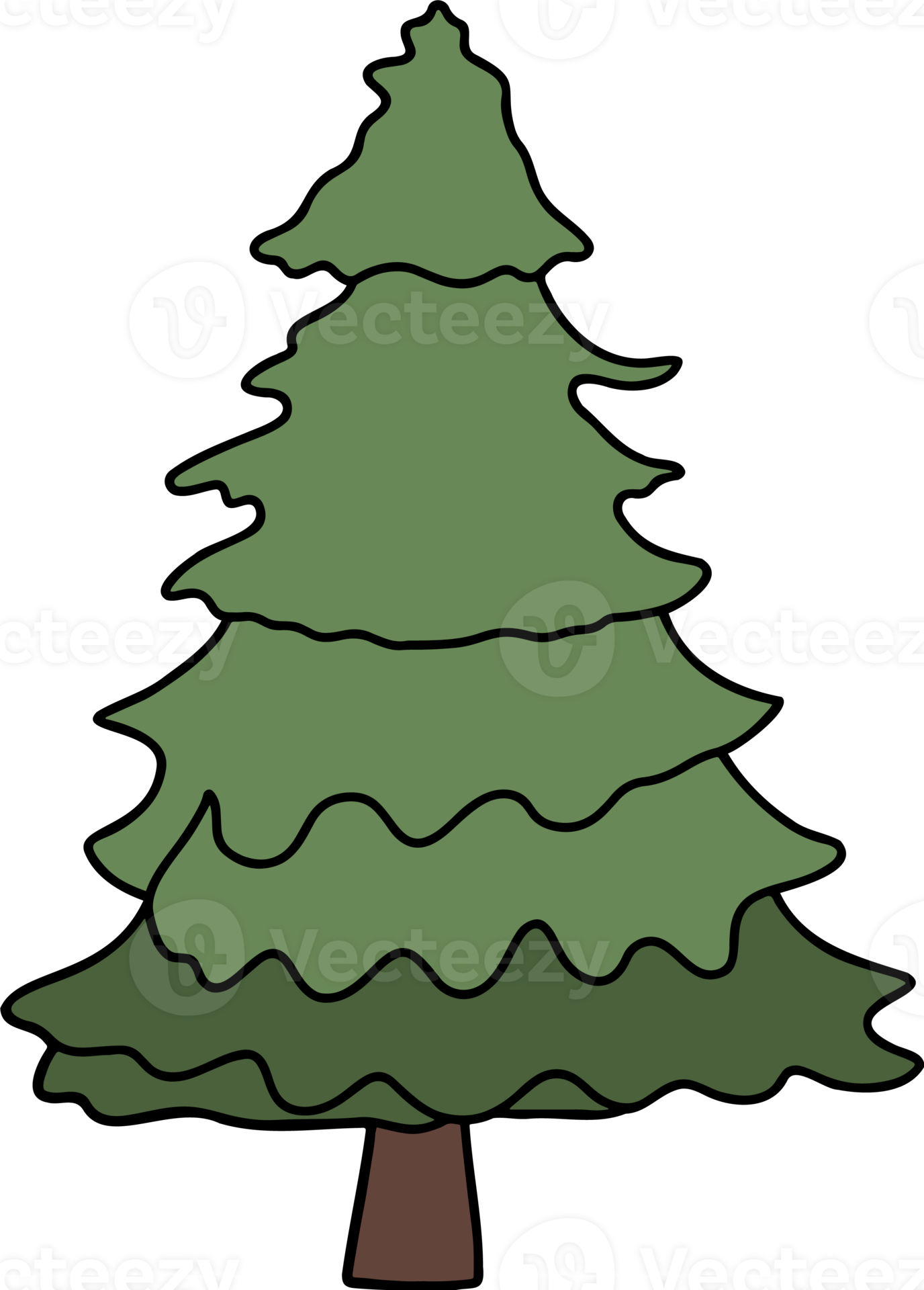 Christmas Tree, Christmas pine tree illustration 12622099 PNG