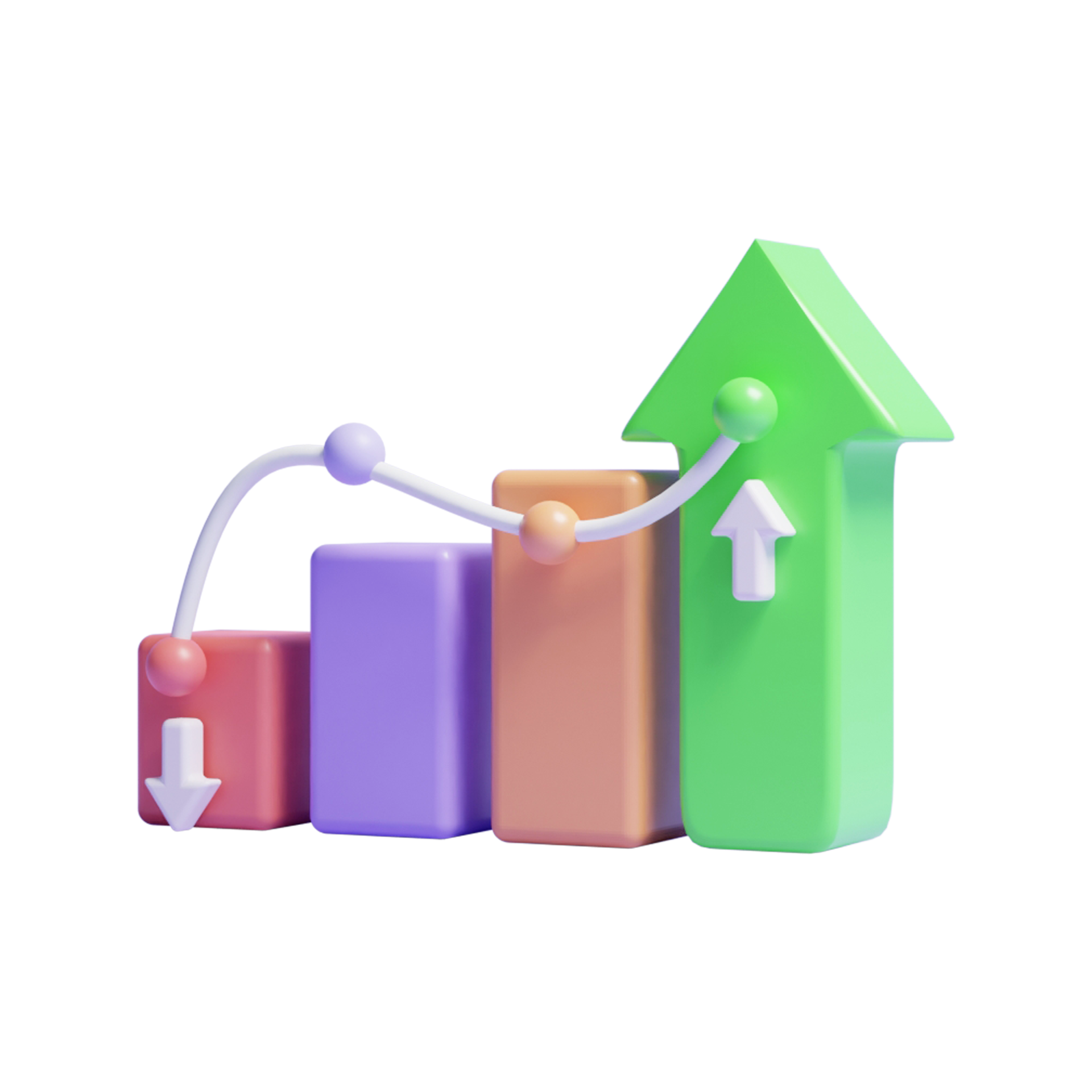 Free Business Growth Graph Chart Icon 3d Or 3d Business Leadership free-business-growth-graph-chart-icon-3d-or-3d-business-leadership