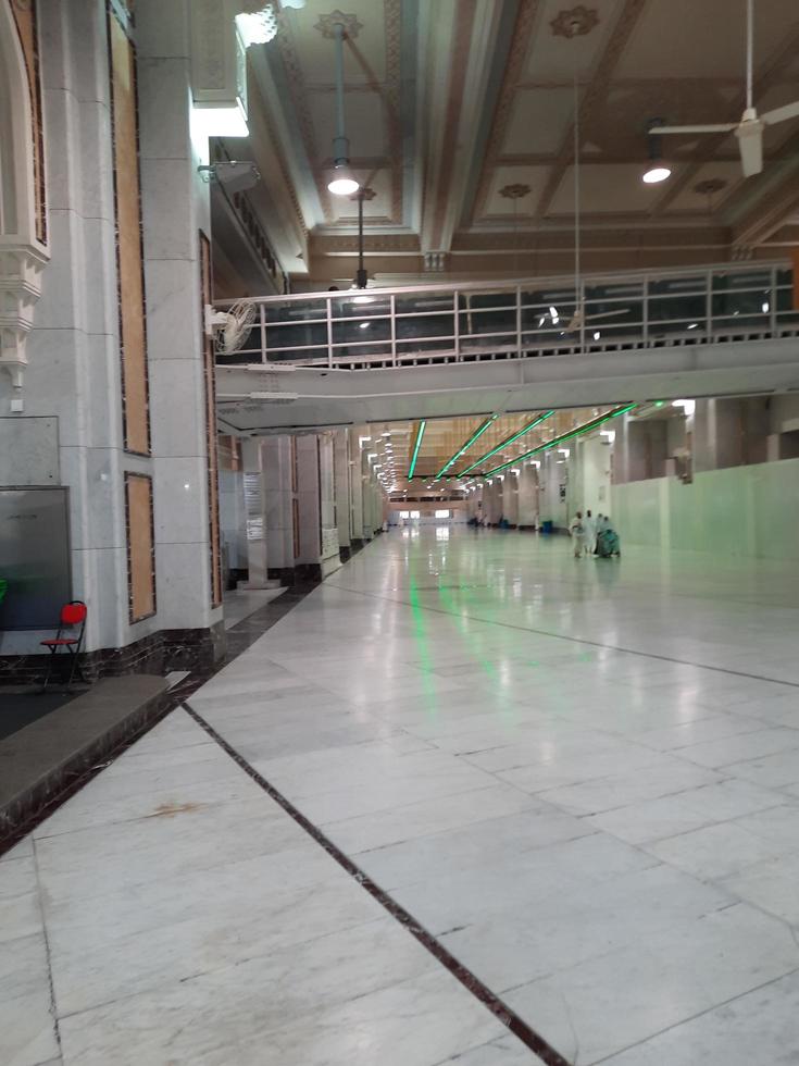 Mecca, Saudi Arabia, Oct 2022 - Beautiful inside view of Safa and Marwa in Masjid Al Haram, Mecca. photo