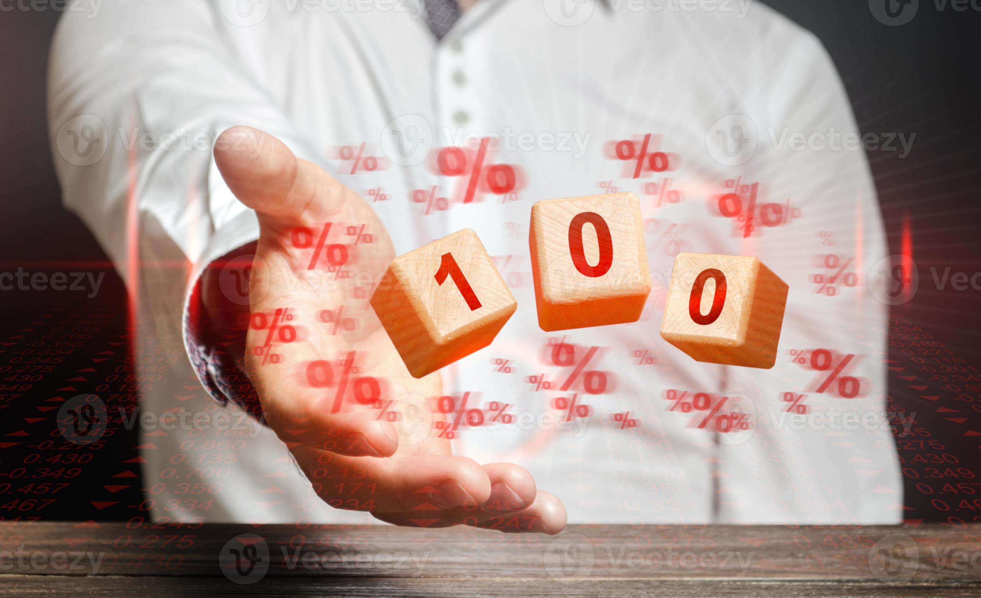 The man throws blocks with 100 percent. Maximum efficiency, complete ...