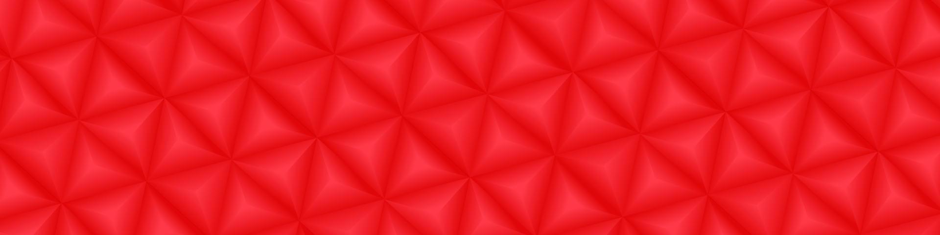 Banner design Vector illustration red triangle background