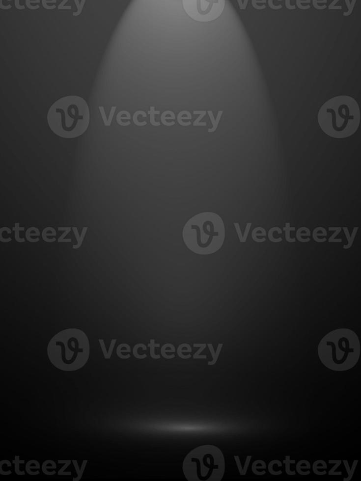 Abstract black and Red gradient. Plain studio background photo