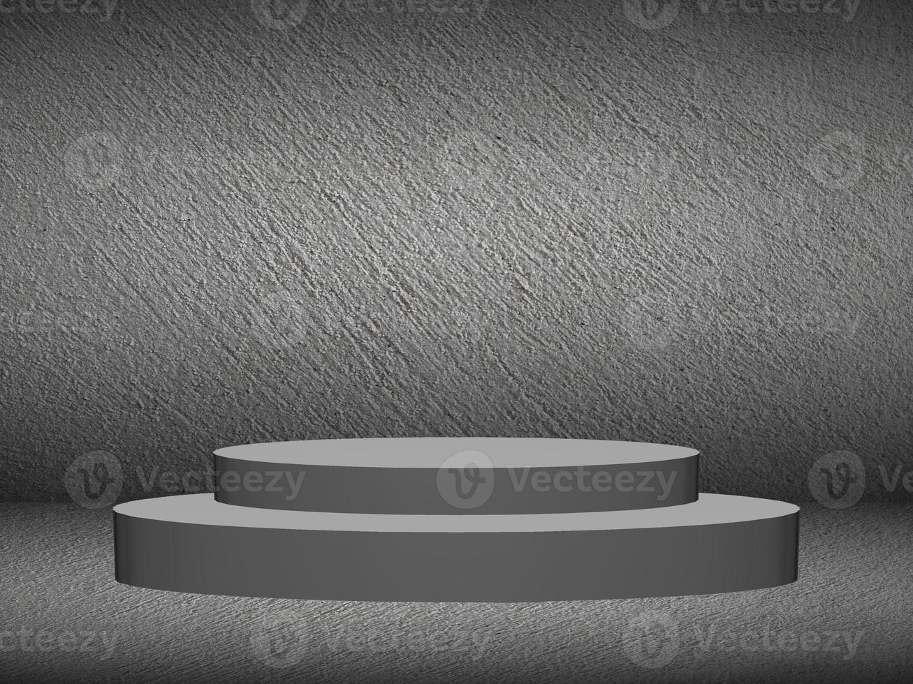 Black gradient wall. blank studio room. plain studio background photo