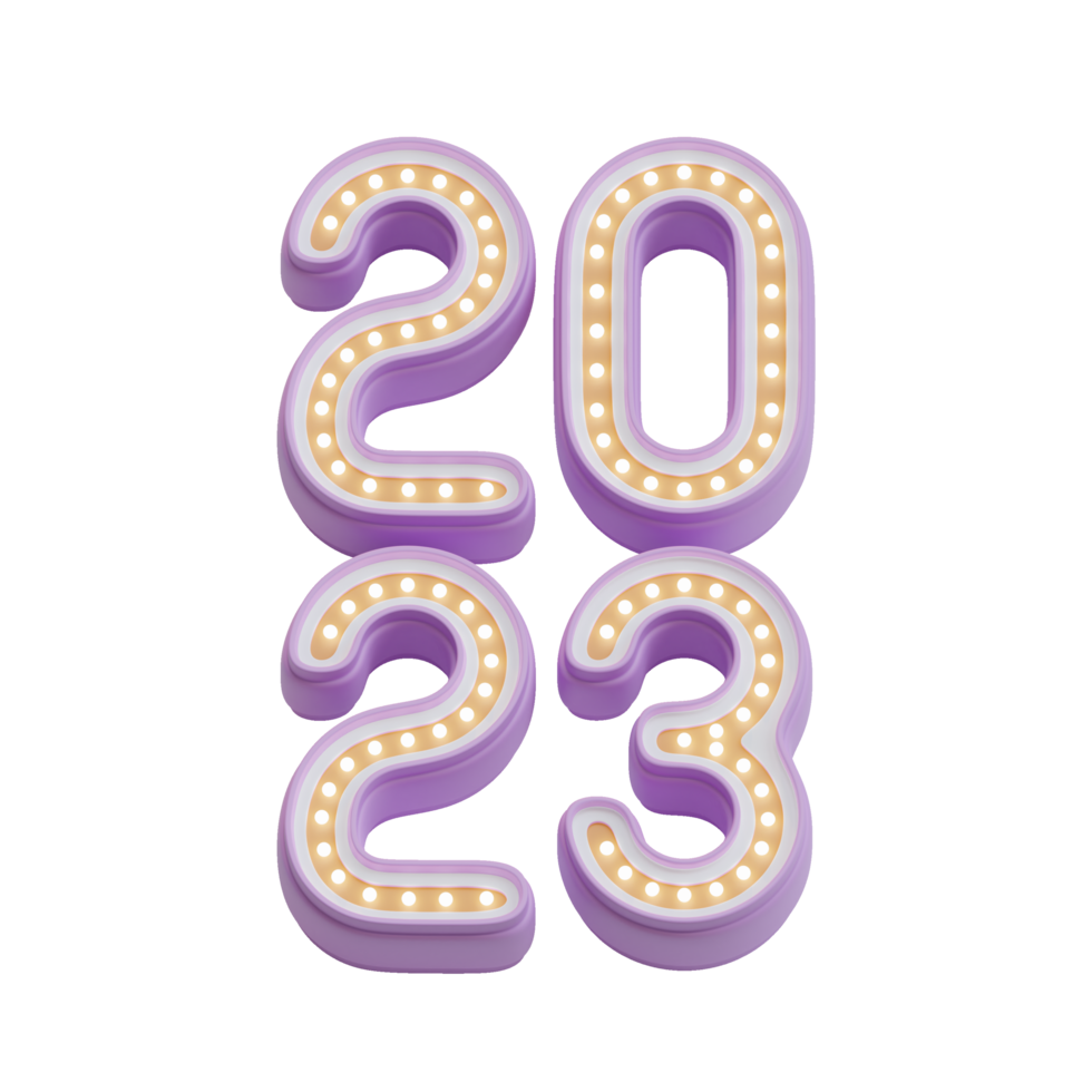 2023 3D Typography 10 png