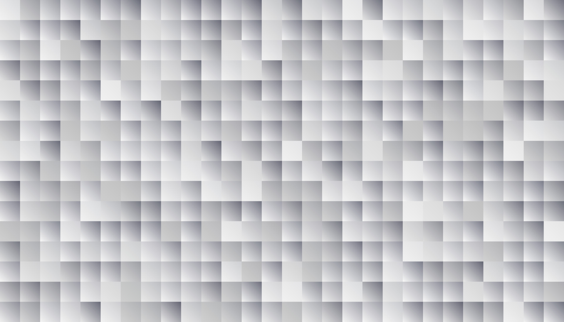 Abstract white and gray geometric squares pattern mosaic background