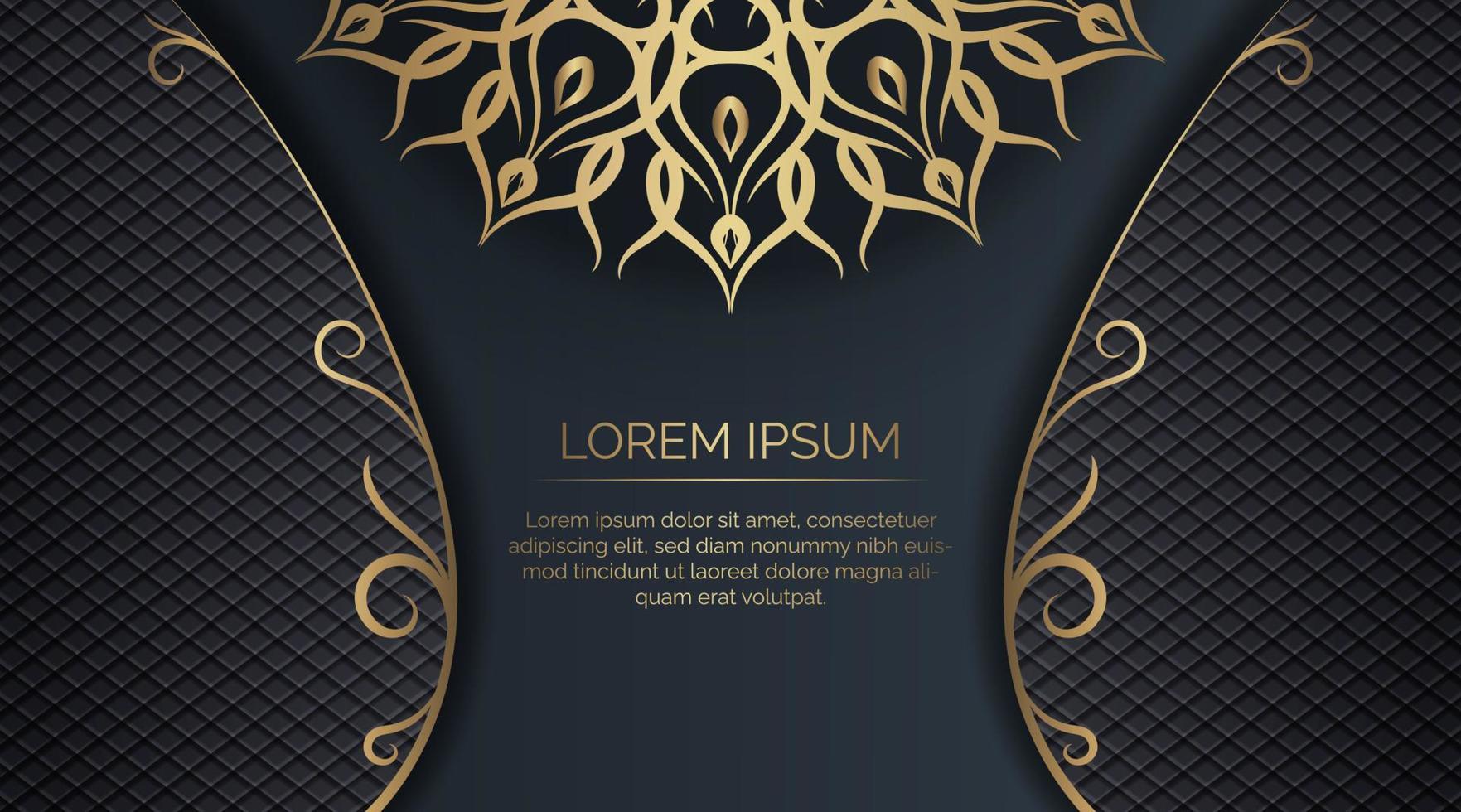 luxury mandala background, vector design