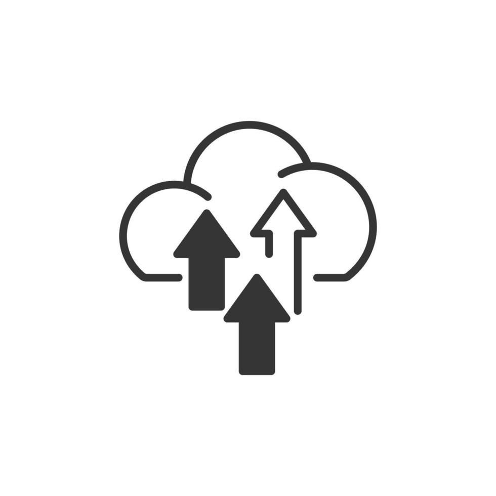 Cloud Access icons  symbol vector elements for infographic web