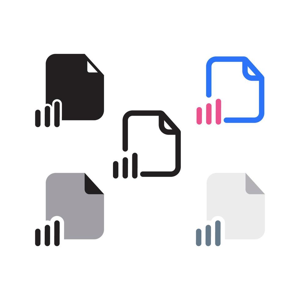 Chart File Pack vector