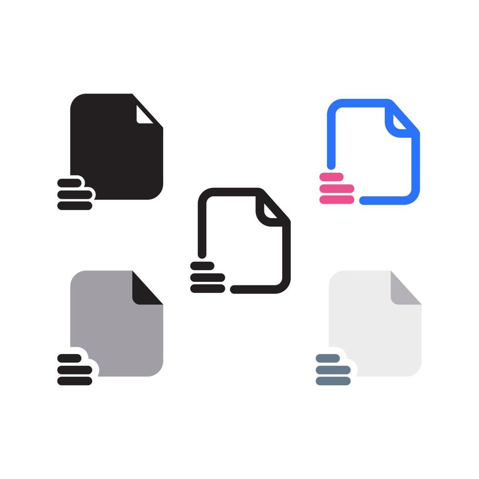 List File Pack vector