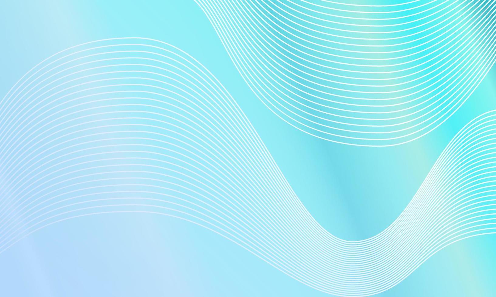 shining pastel blue diagonal gradient with wave line pattern. abstract, modern and colorful style. great for background, wallpaper, card, cover, poster, banner or flyer vector