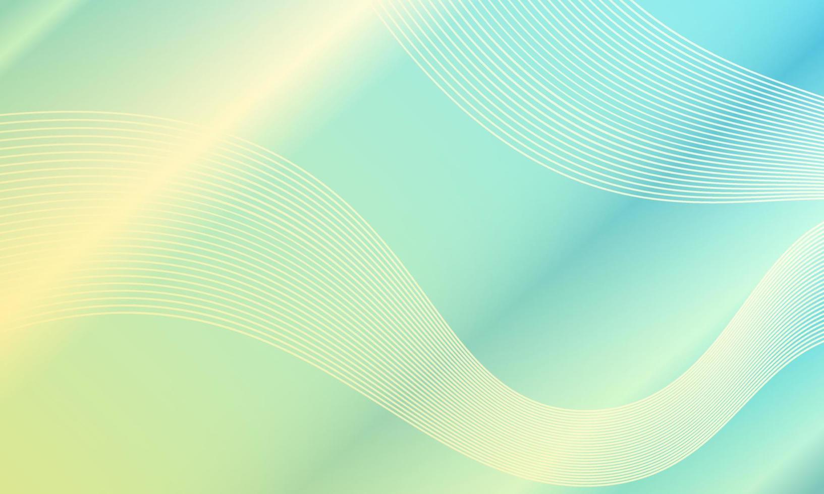 shining pastel blue and orange diagonal gradient with wave line pattern. abstract, modern and colorful style. great for background, wallpaper, card, cover, poster, banner or flyer vector