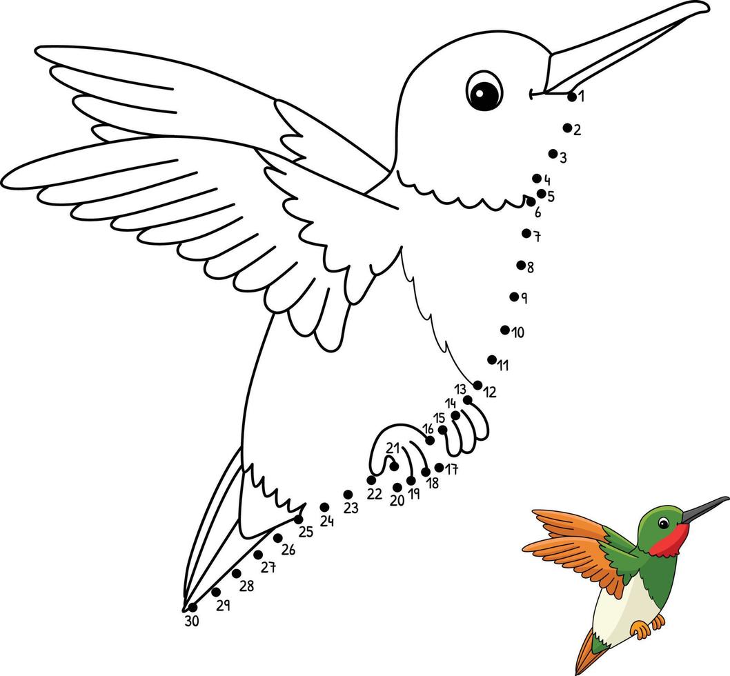 punto a punto colibrí aislado página para colorear 12626274 Vector en Vecteezy punto a punto colibrí aislado página para colorear 12626274 Vector en Vecteezy