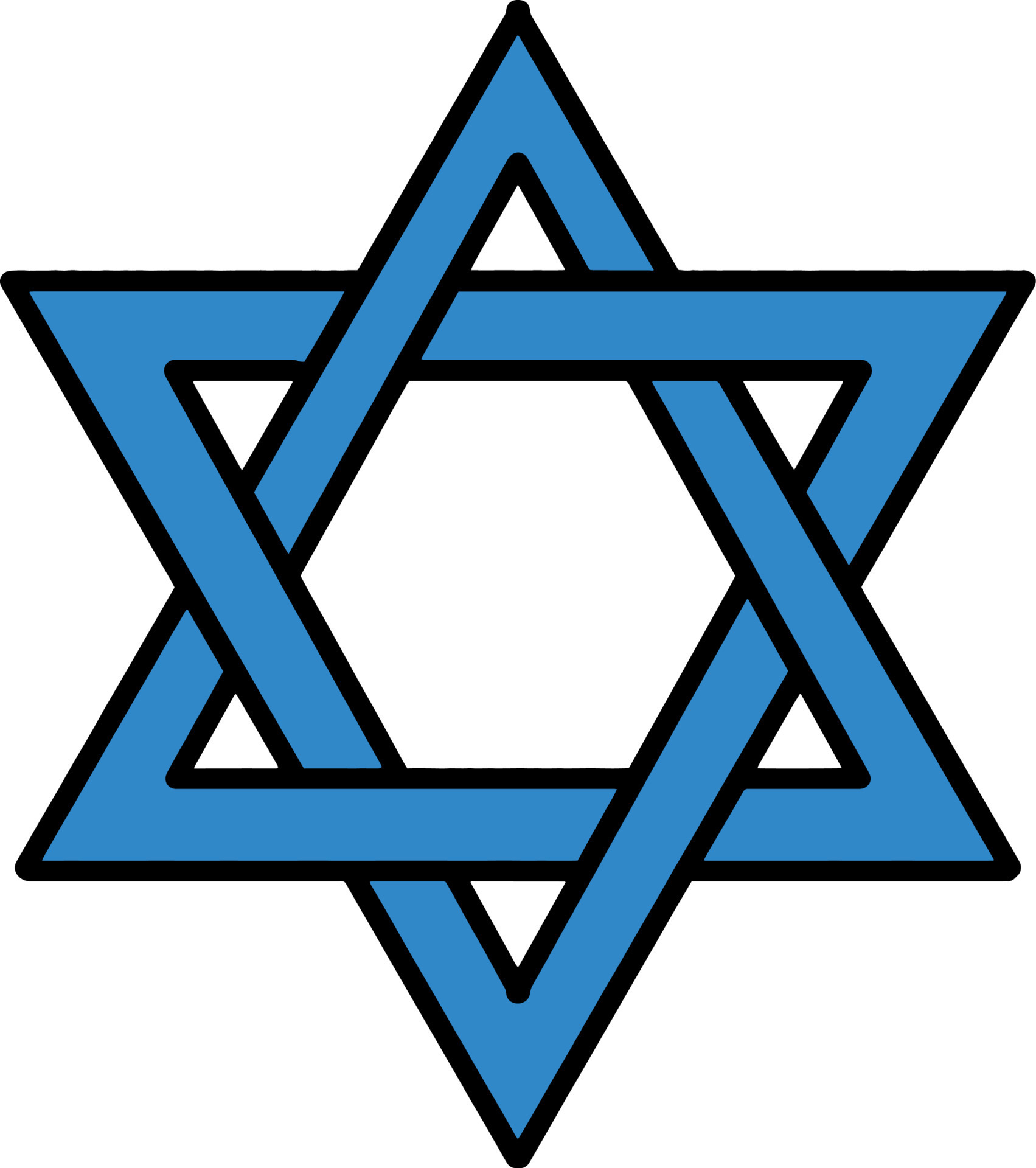 star of david clipart