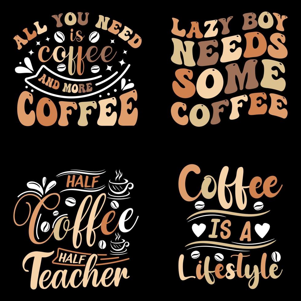 elemento de diseño de café, vector de taza de café, camiseta de café, ilustración gráfica