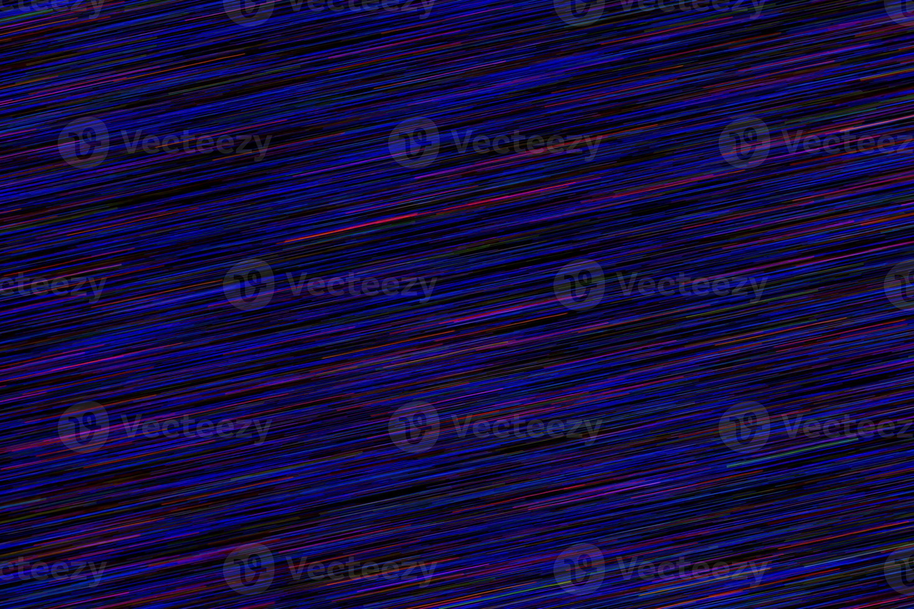 colored horizontal lines on black background made of camera tilt during
