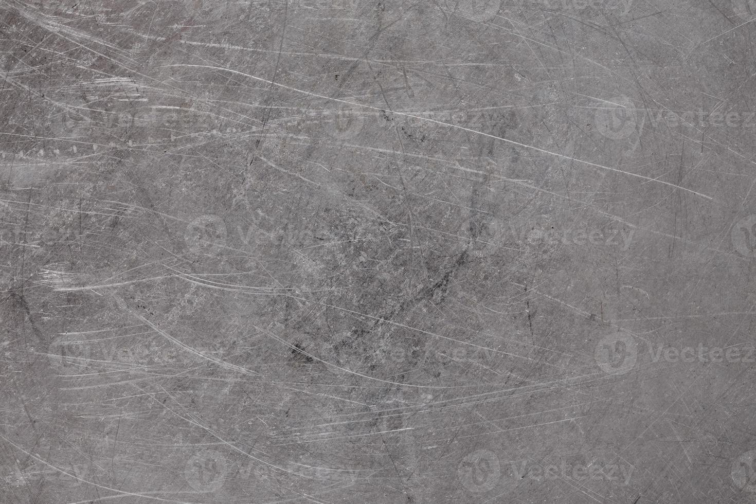 scratched real life old aluminuim flat sheet texture and full frame background photo