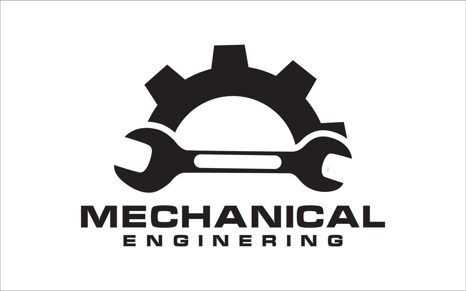 mechanical enginering Perfect logo for automotive company. vector