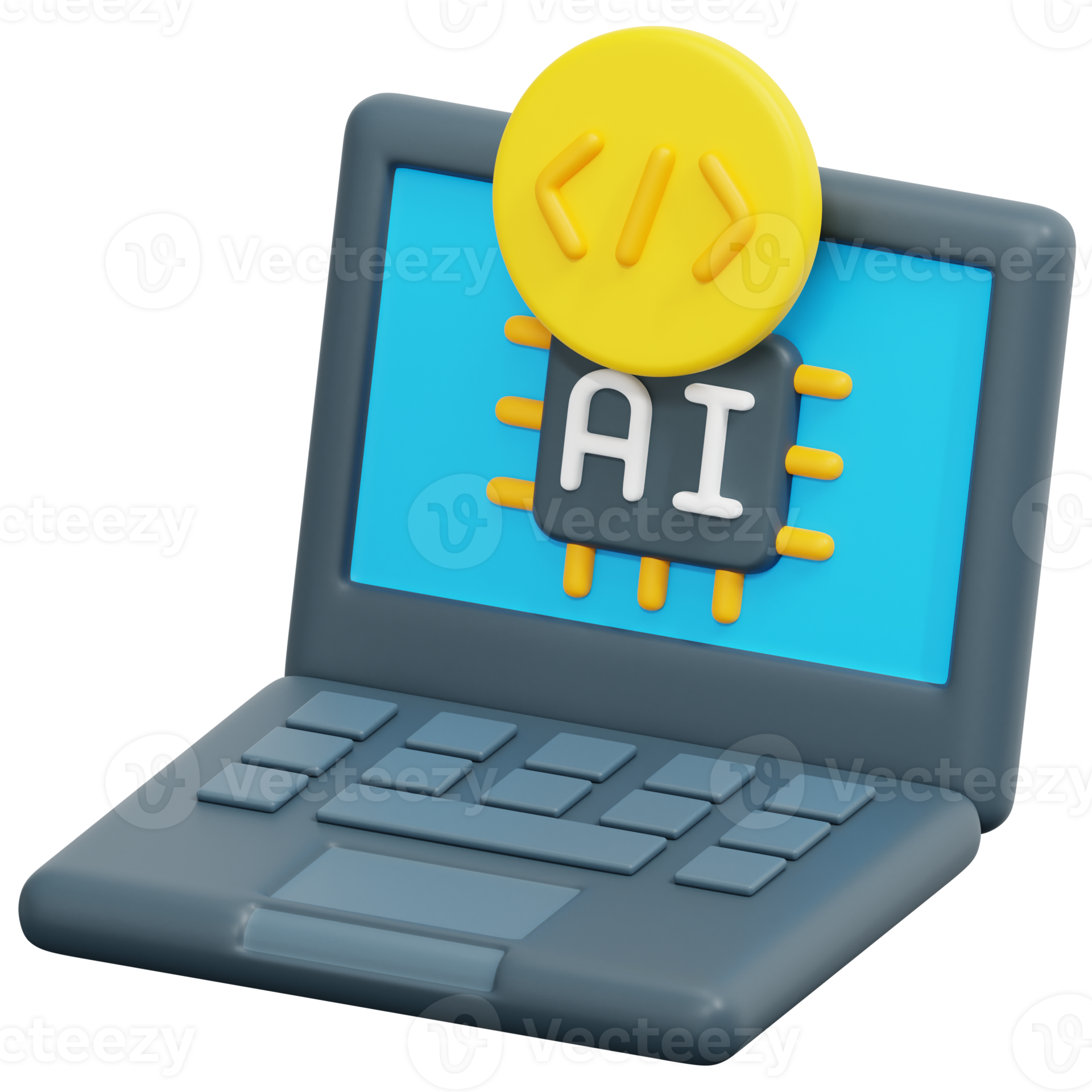 coding 3d render icon illustration 12628416 PNG