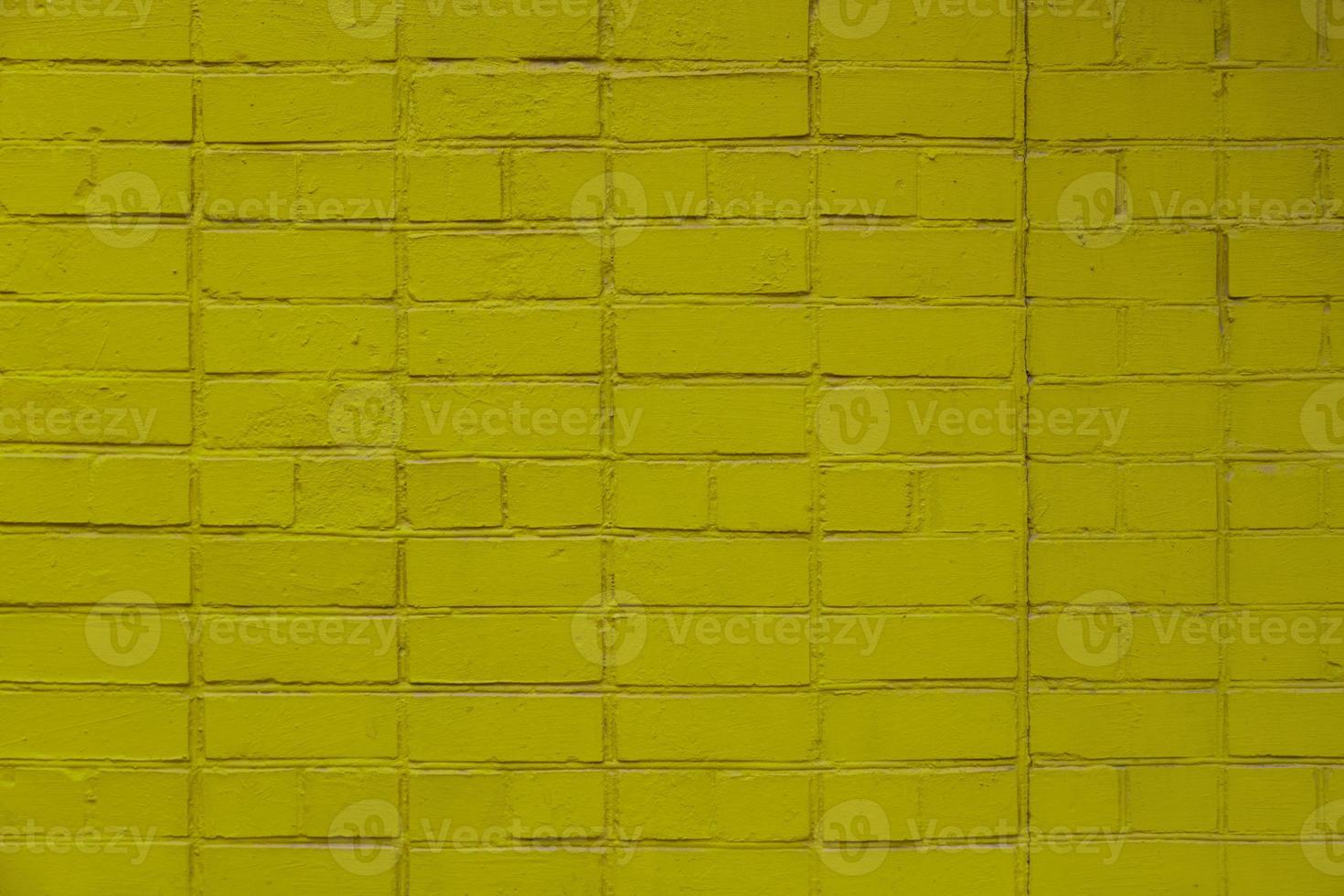 matte citrus green painted brick wall full frame flat background and texture photo