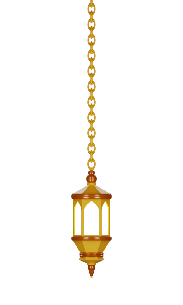 3d islamic lykta illustration png