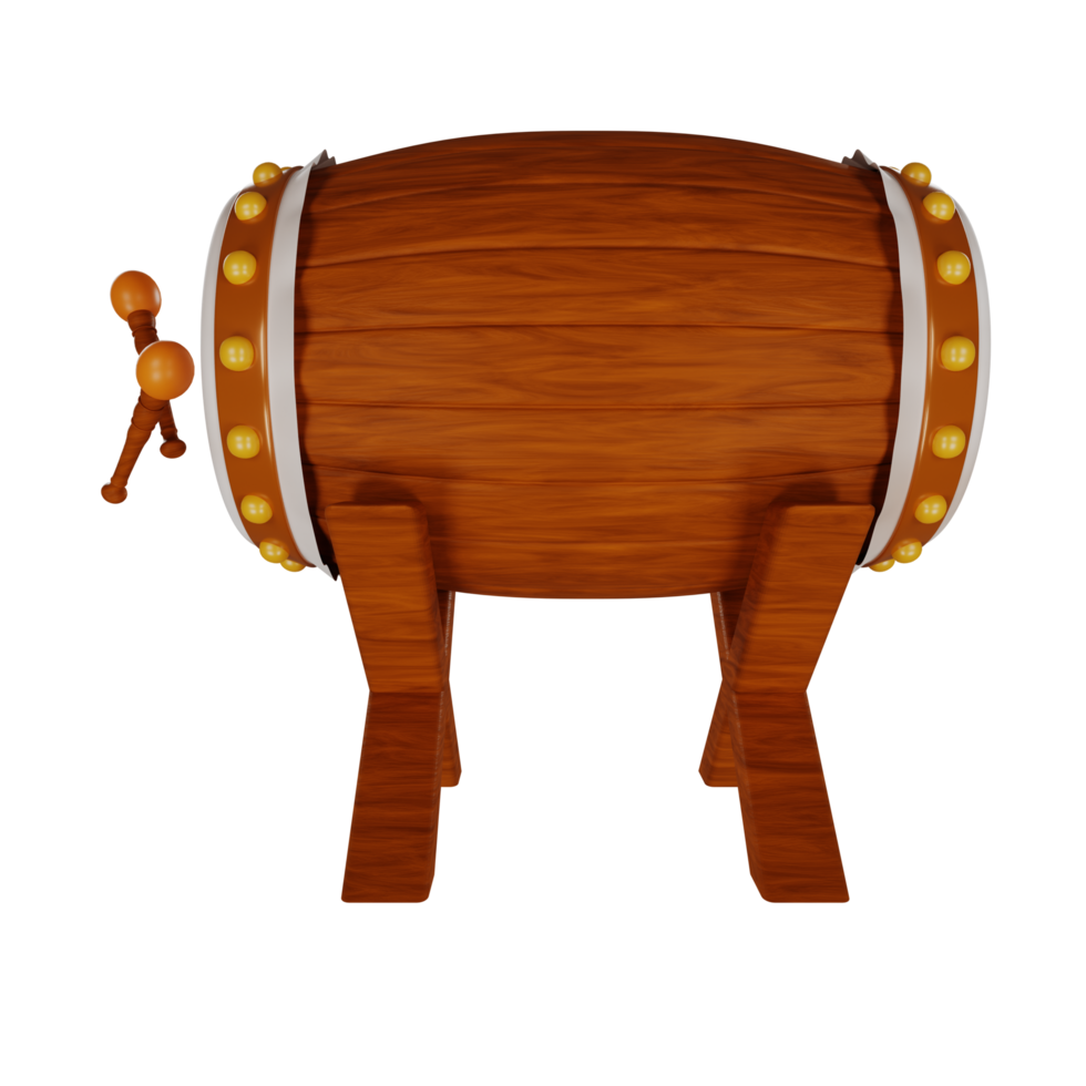 3d mosque drum illustration png