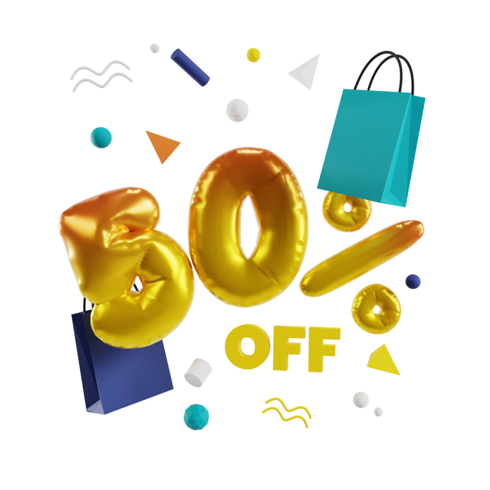 3d discount illustration png