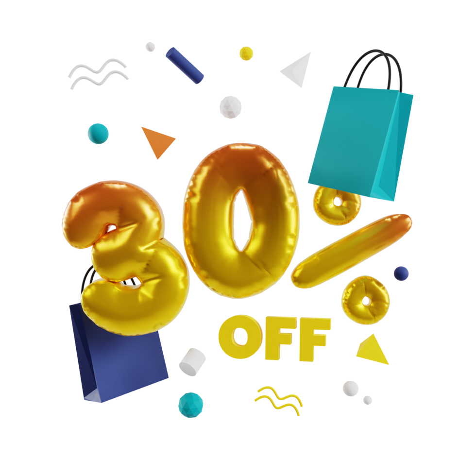 3d discount illustration png