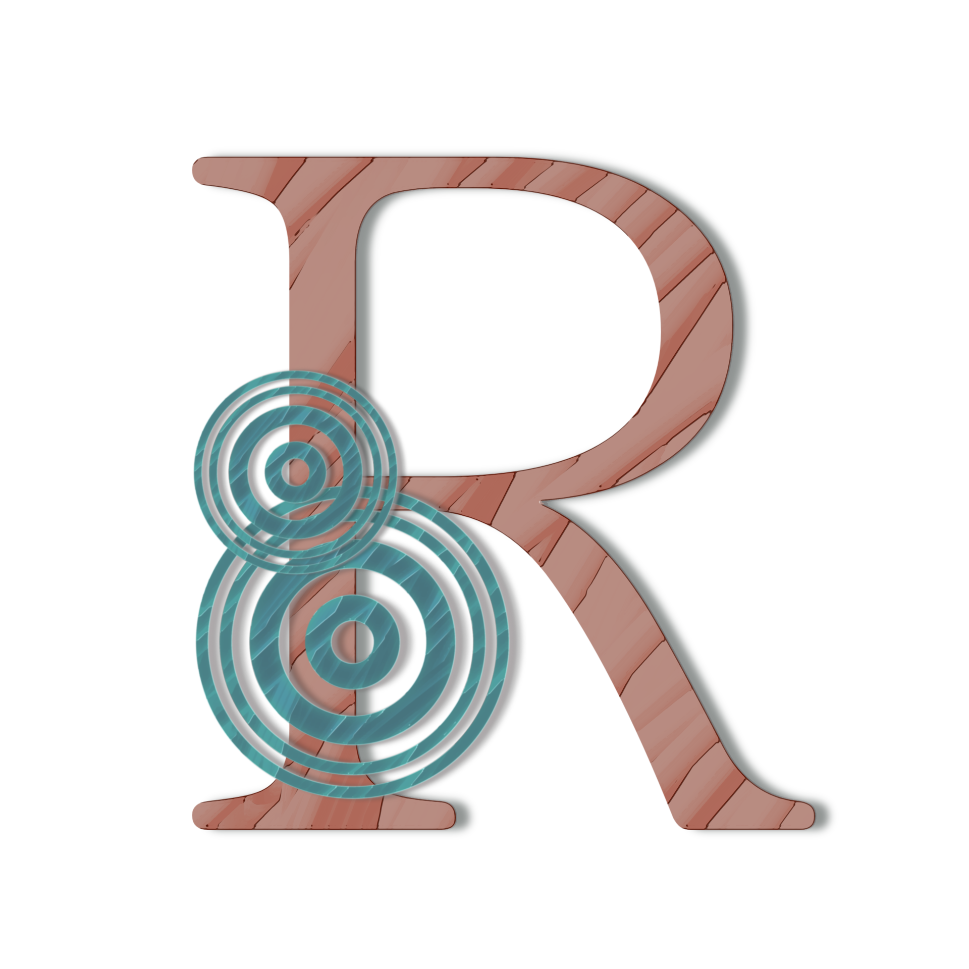 Letter R on a transparent background 12628810 PNG