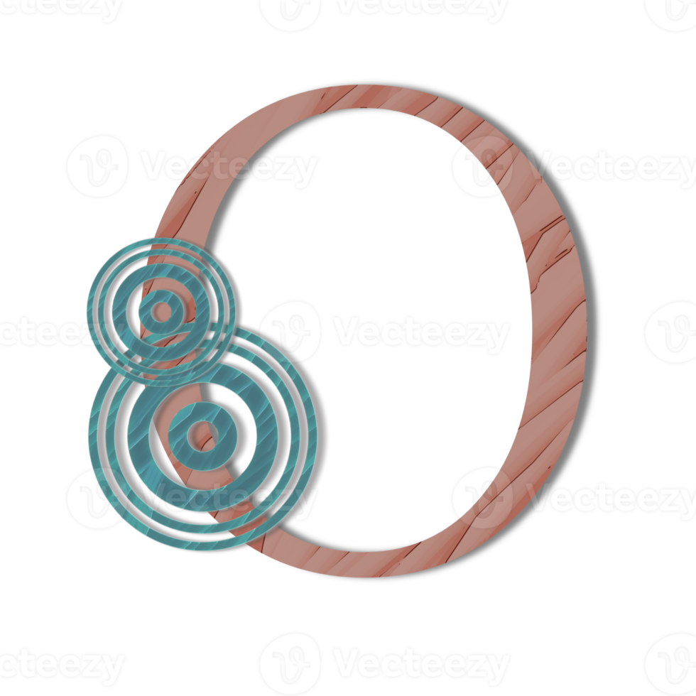 Lerret O on a transparent background png