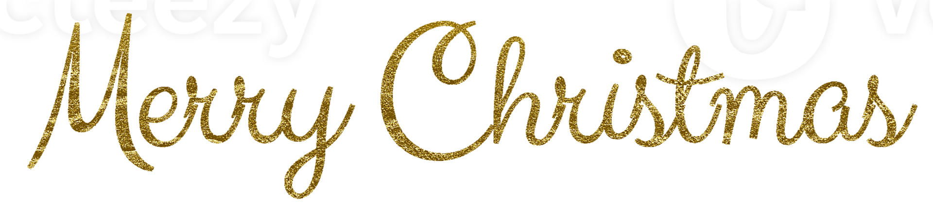 Golden Text Merry Christmas cut out 12629009 PNG