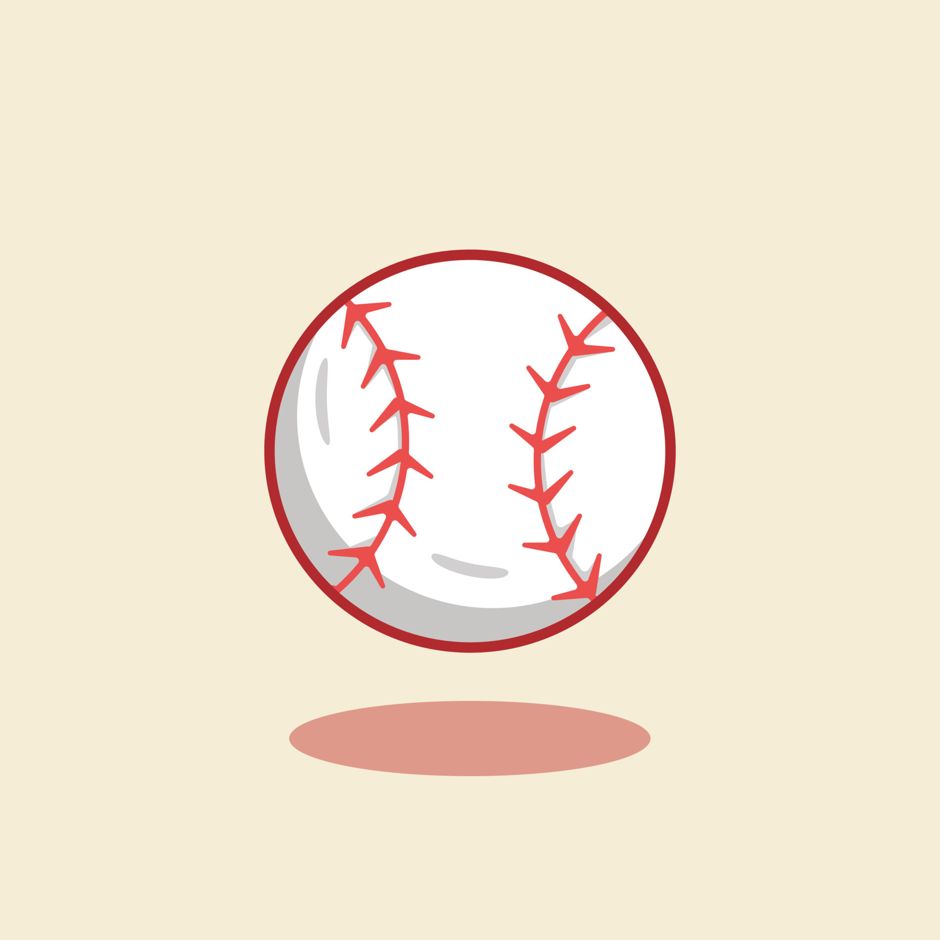 baseball game ball design vector illustration 12629023 Vector Art at