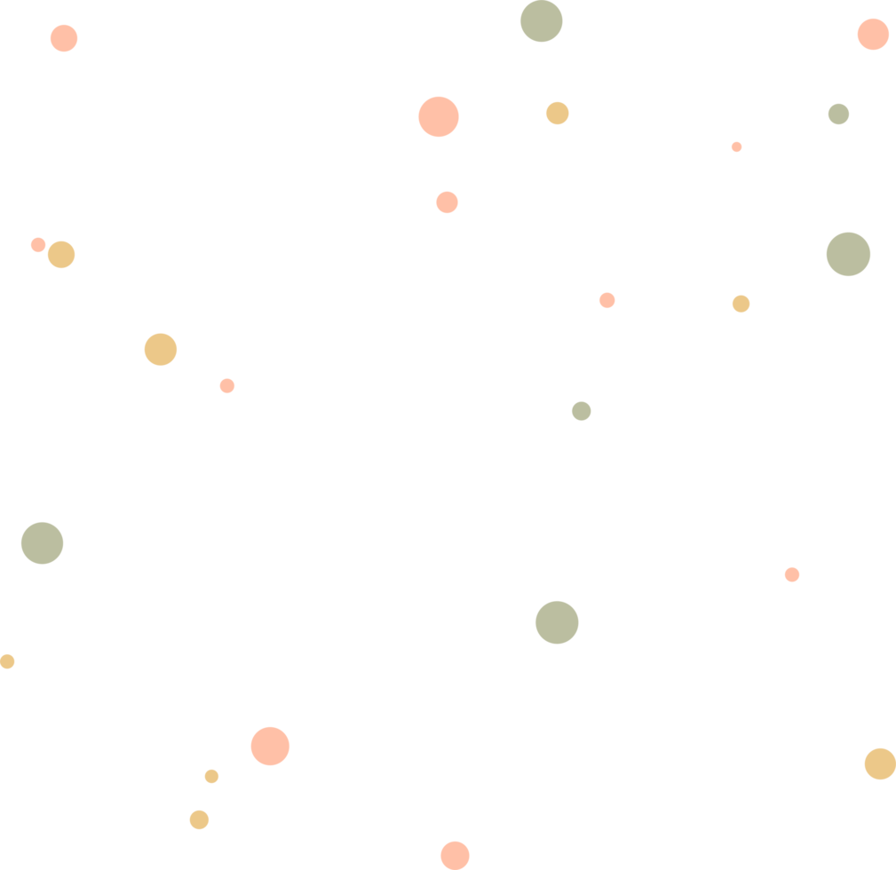 Abstract speckles Dots Shapes element png