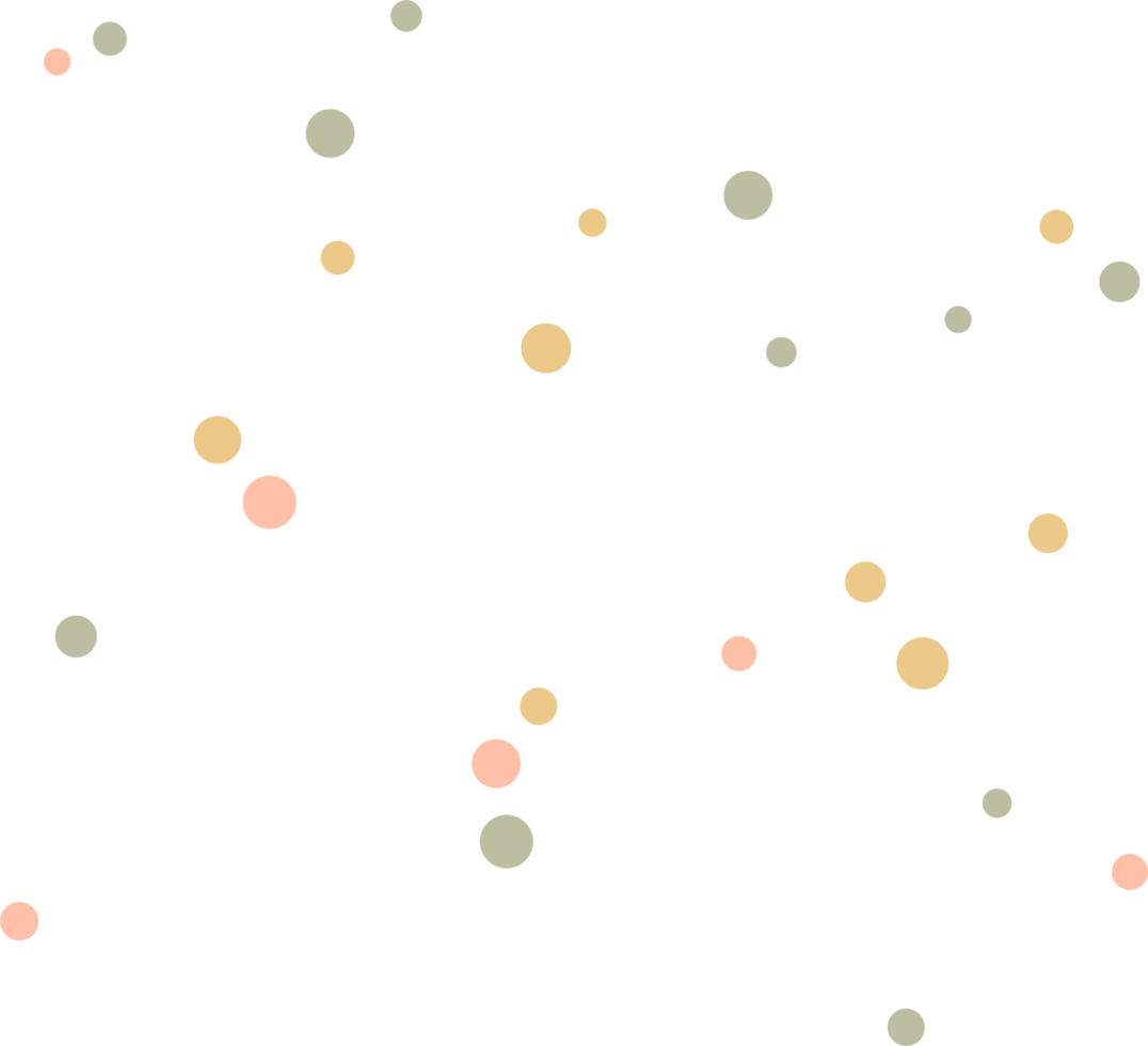 Abstract speckles Dots Shapes element png