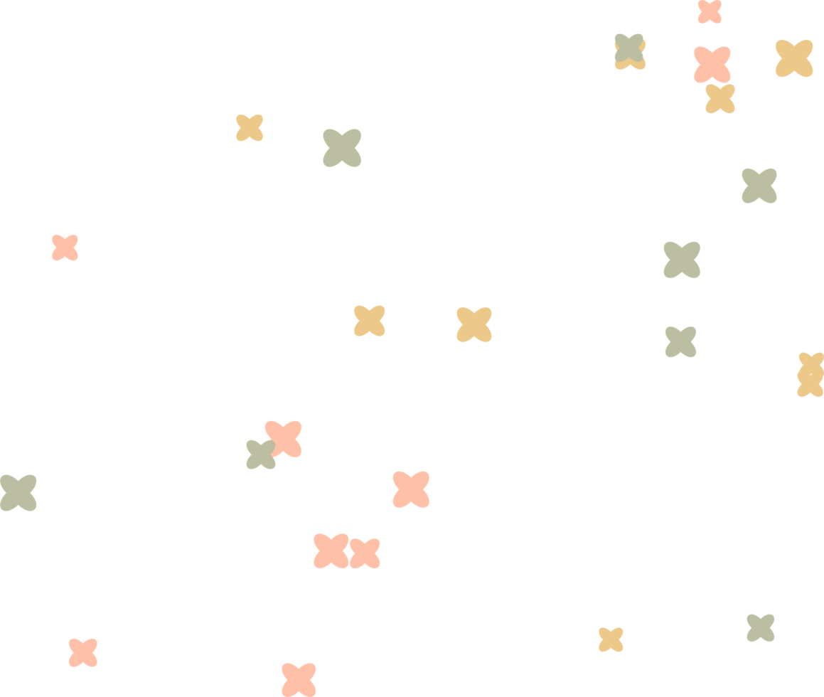 Abstract speckles Dots Shapes element png