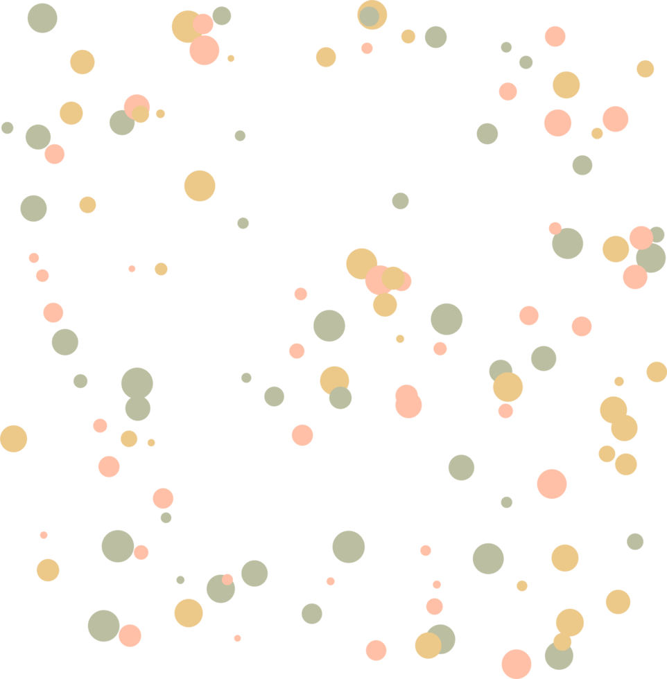 Abstract speckles Dots Shapes element png