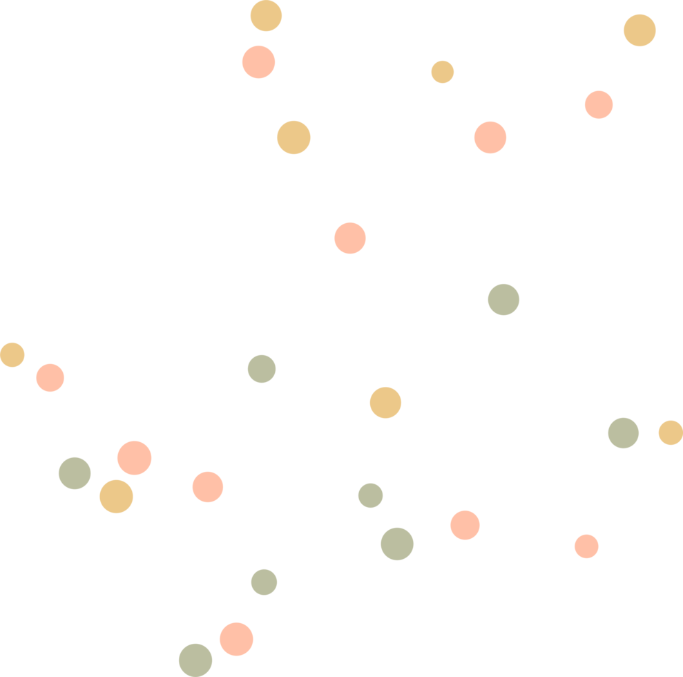 Abstract speckles Dots Shapes element png