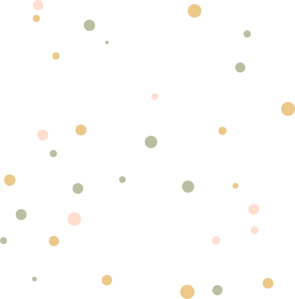 Abstract speckles Dots Shapes element png