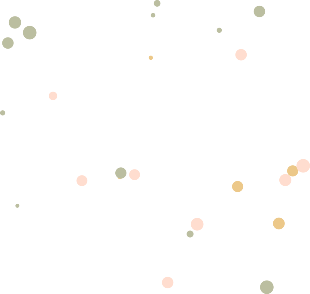 astratto macchioline puntini forme elemento png