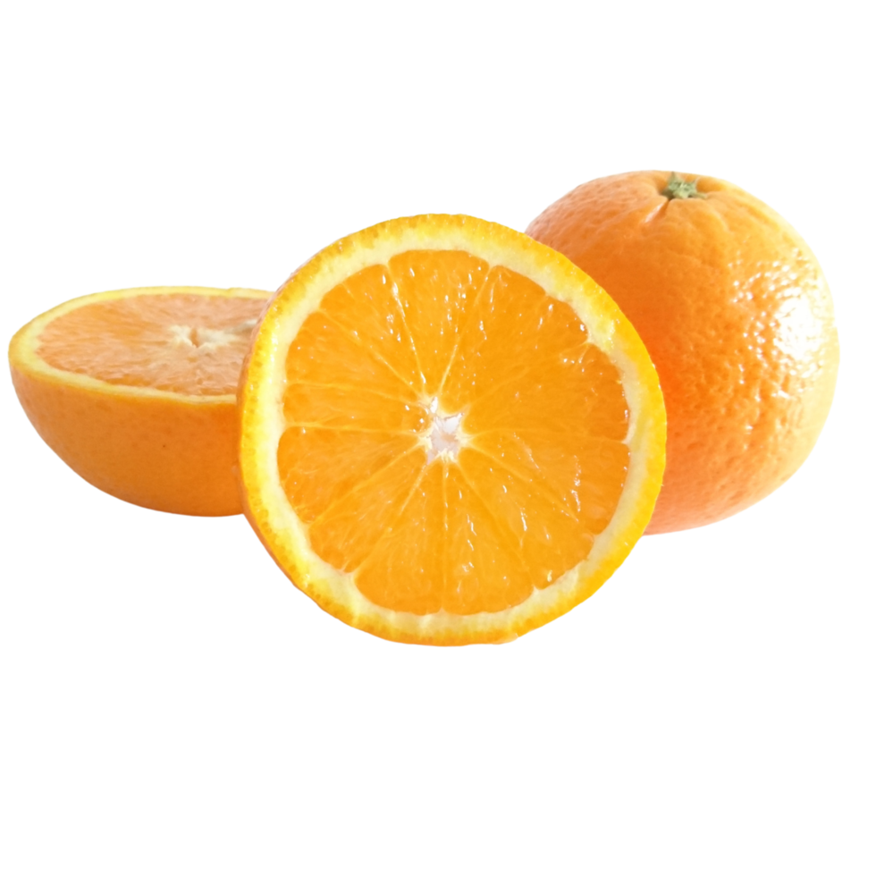 découpe de fruits orange png