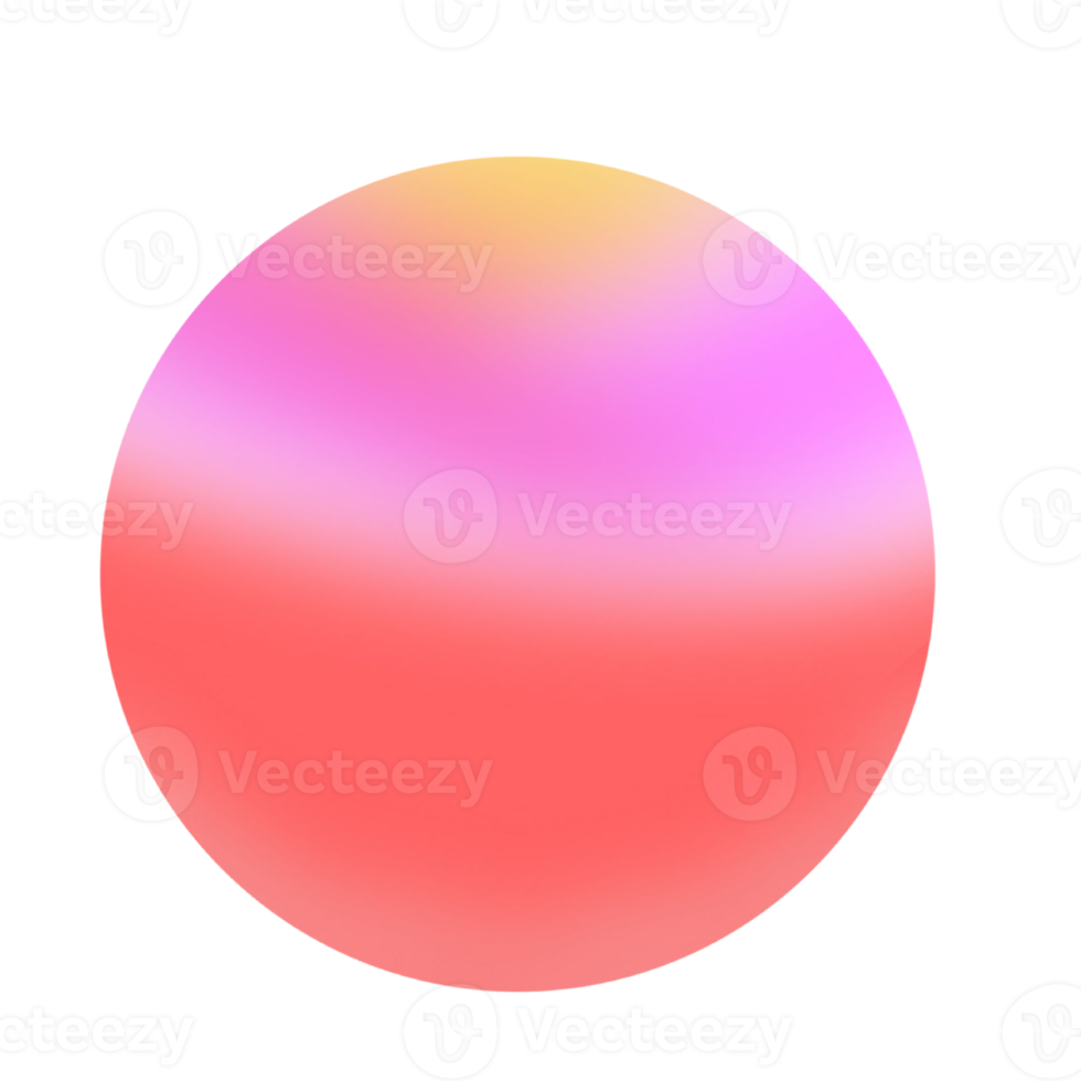 círculo, forma de geometría. rosa, colores violetas. png