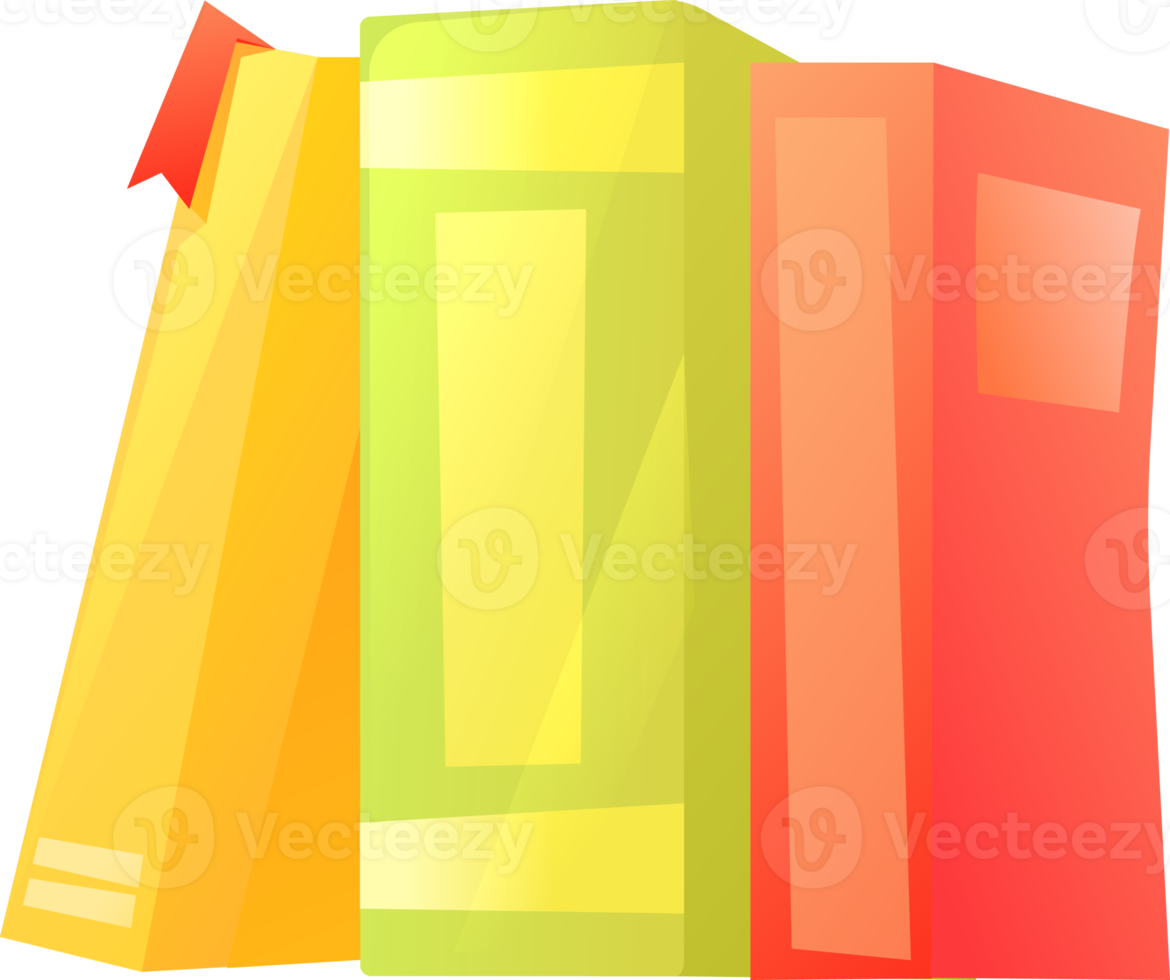 stack of books png