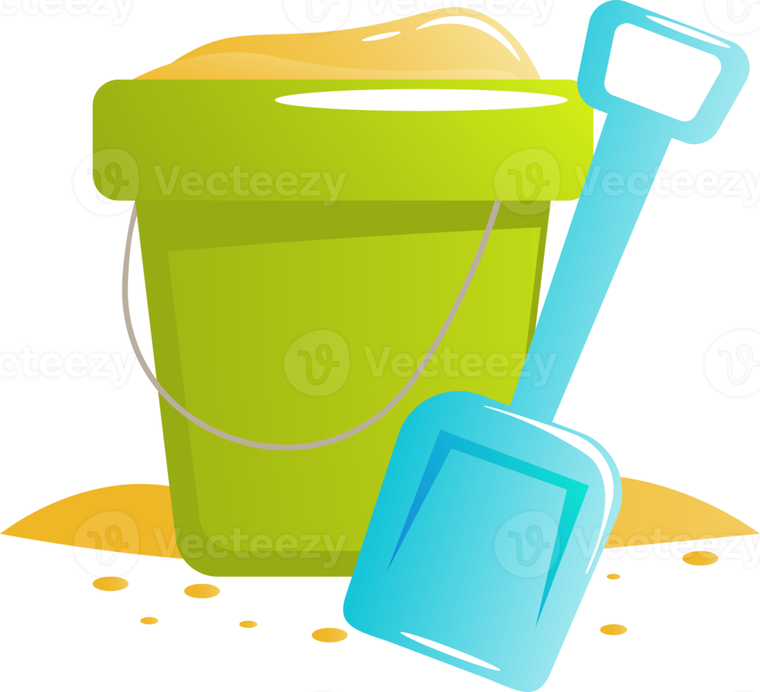 spatula and bucket toy png