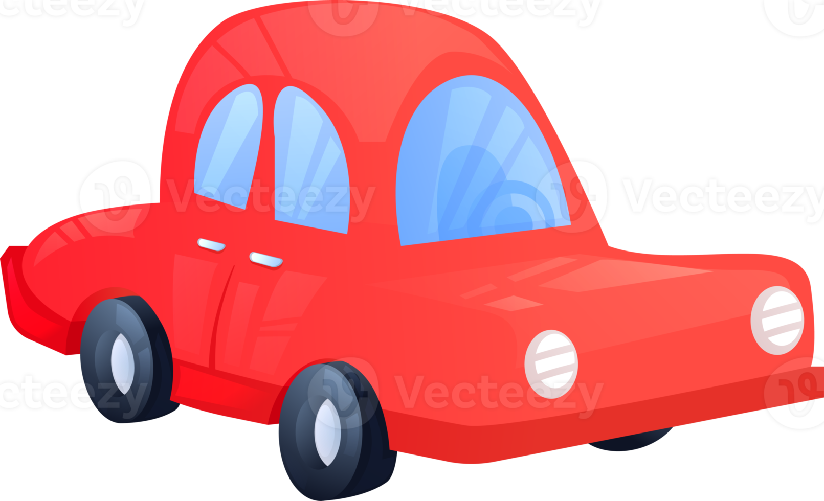 la voiture rouge png