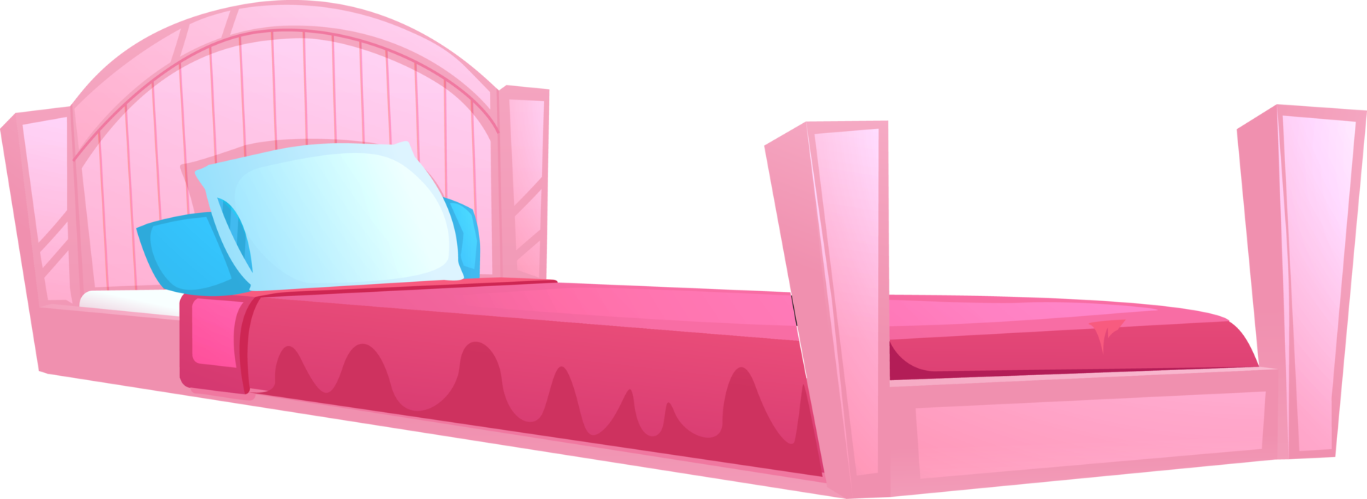 the pink bed 12629797 PNG
