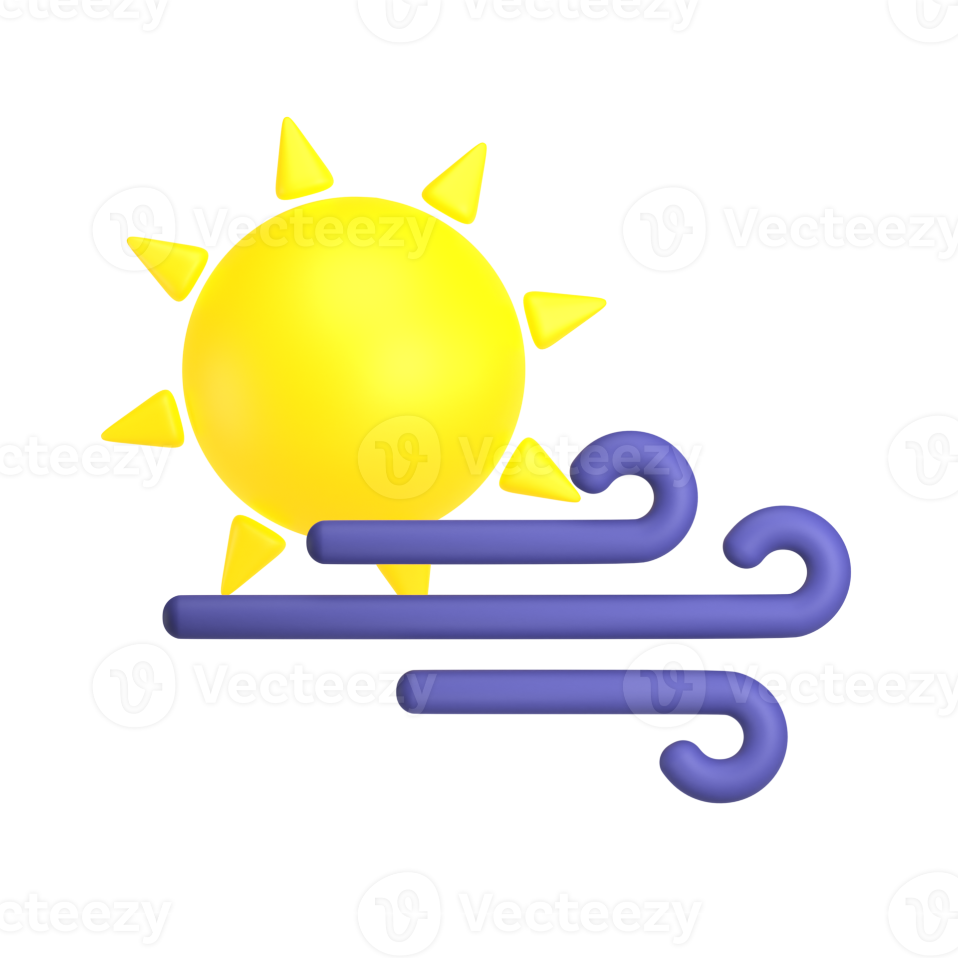 Day Heavy Wind 3d Weather Icon Illustration 12629885 PNG day-heavy-wind-3d-weather-icon-illustration-12629885-png