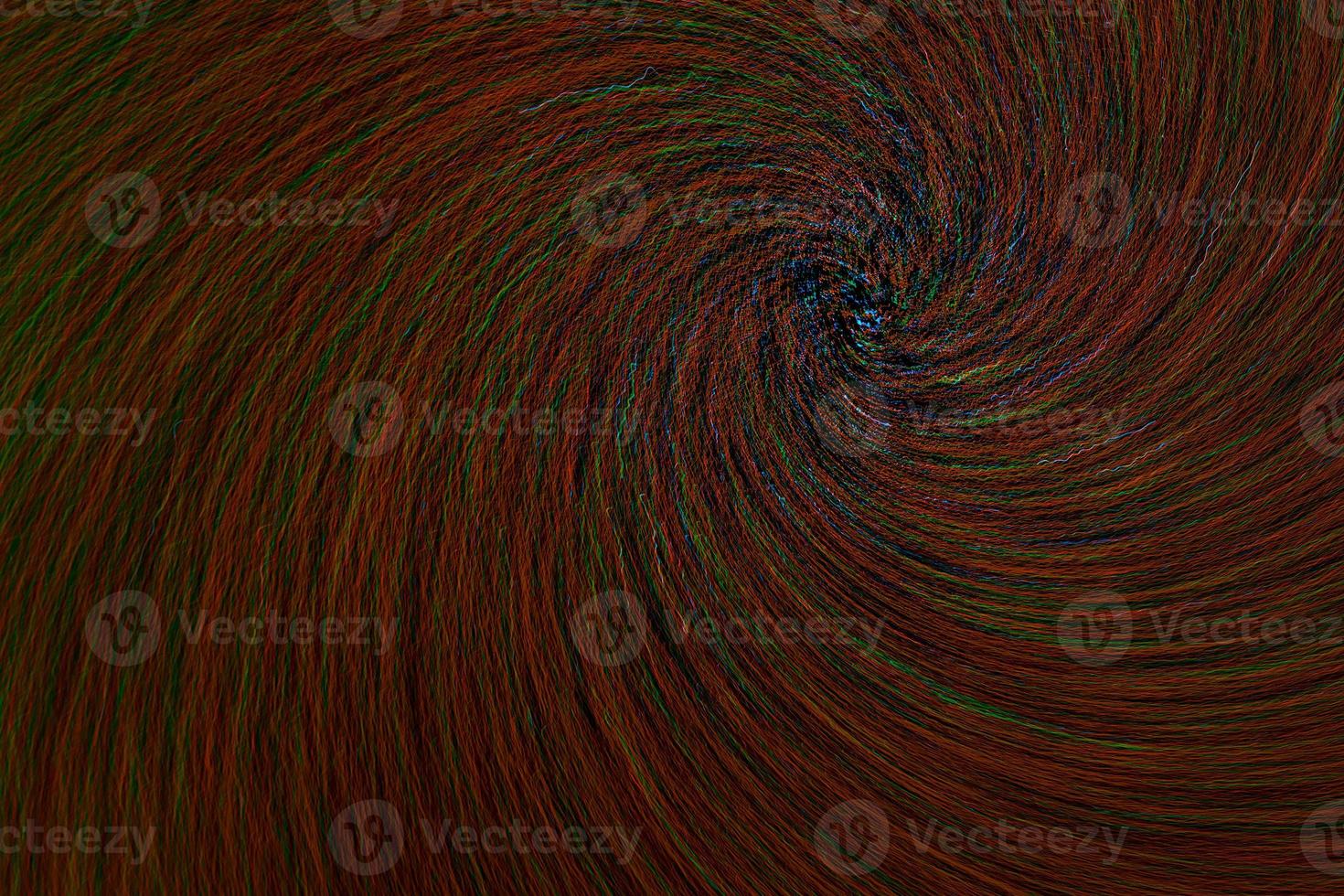 natural lens spin-zoom vortex explosion radial blurred red dots on black background photo