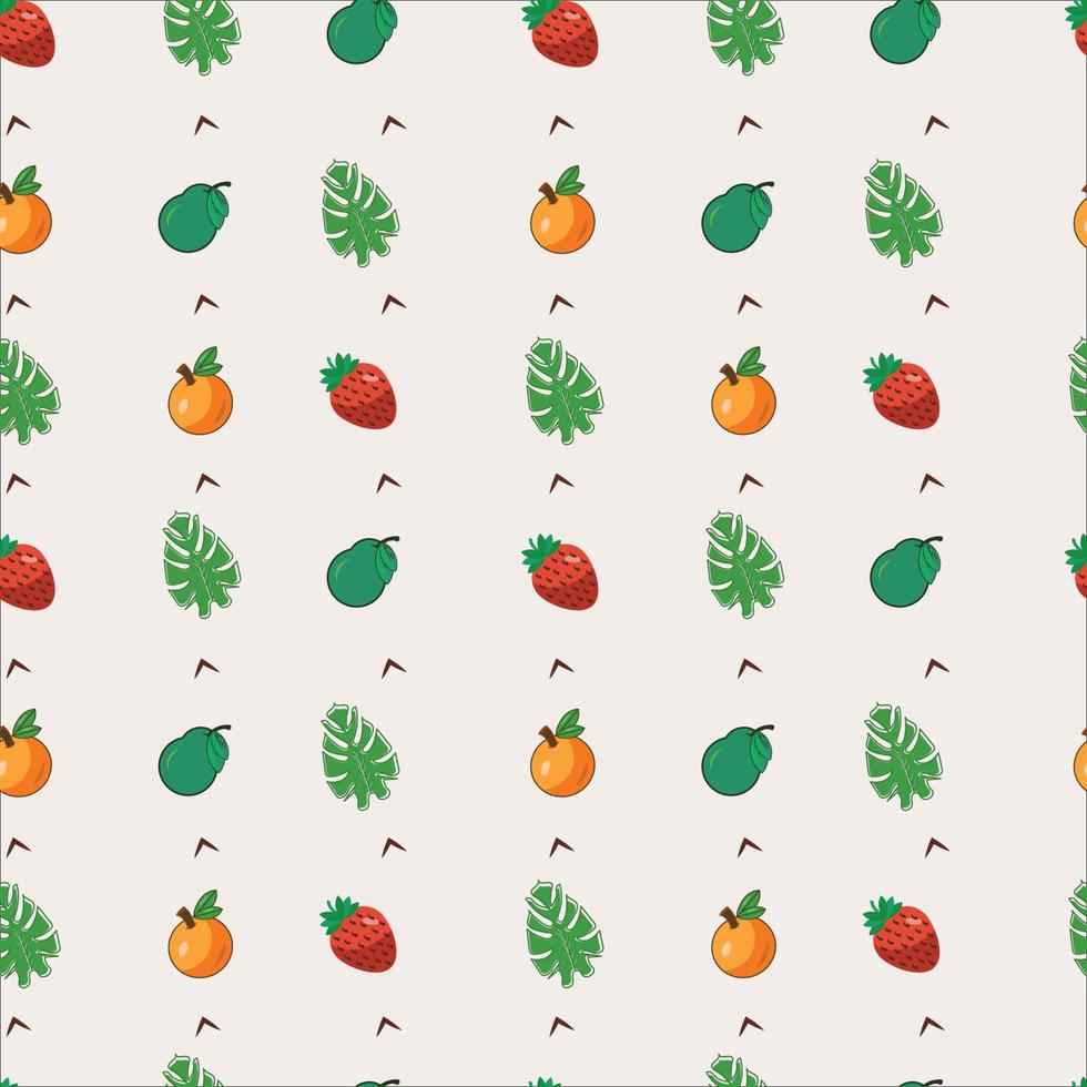 Seamless Fabric Pattern design vector